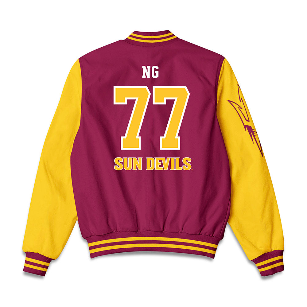 Arizona State - NCAA Women's Lacrosse : Teagan Ng - Bomber Jacket