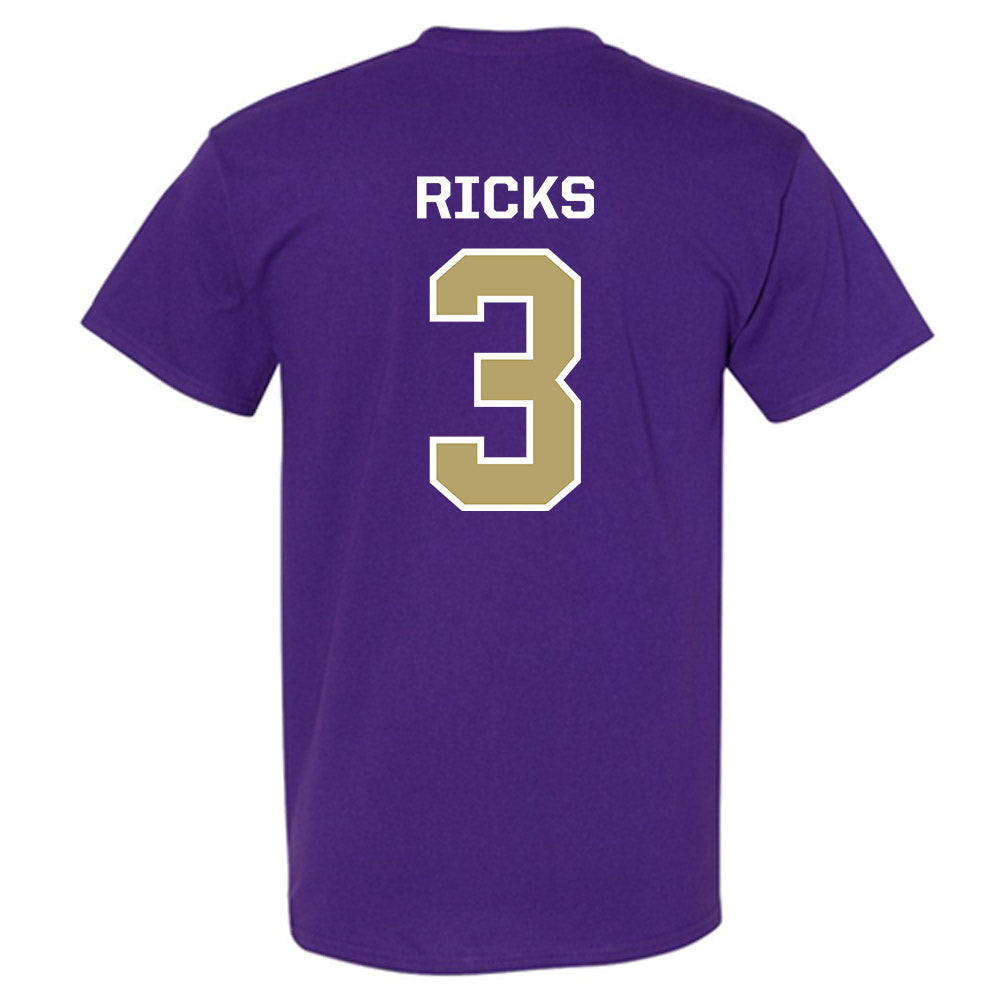 JMU - NCAA Men's Basketball : Eddie Ricks - Classic Shersey T-Shirt-1