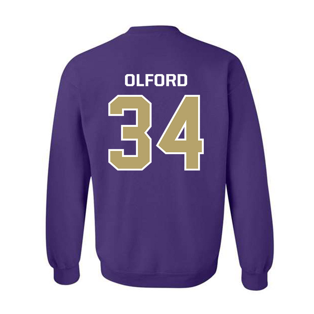 JMU - NCAA Football : Jamal Olford - Classic Shersey Crewneck Sweatshirt-1