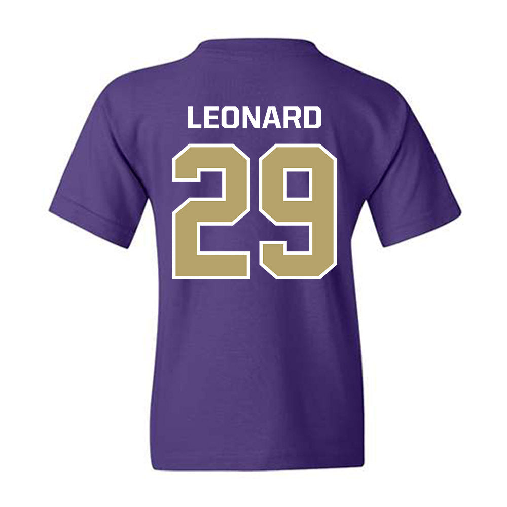 JMU - NCAA Football : Tre Leonard - Classic Shersey Youth T-Shirt-1