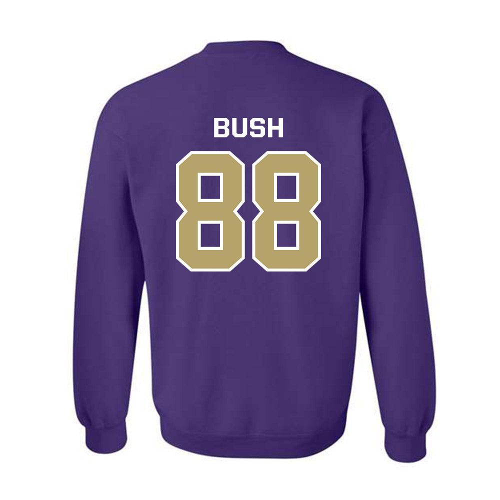 JMU - NCAA Football : Kells Bush - Classic Shersey Crewneck Sweatshirt-1