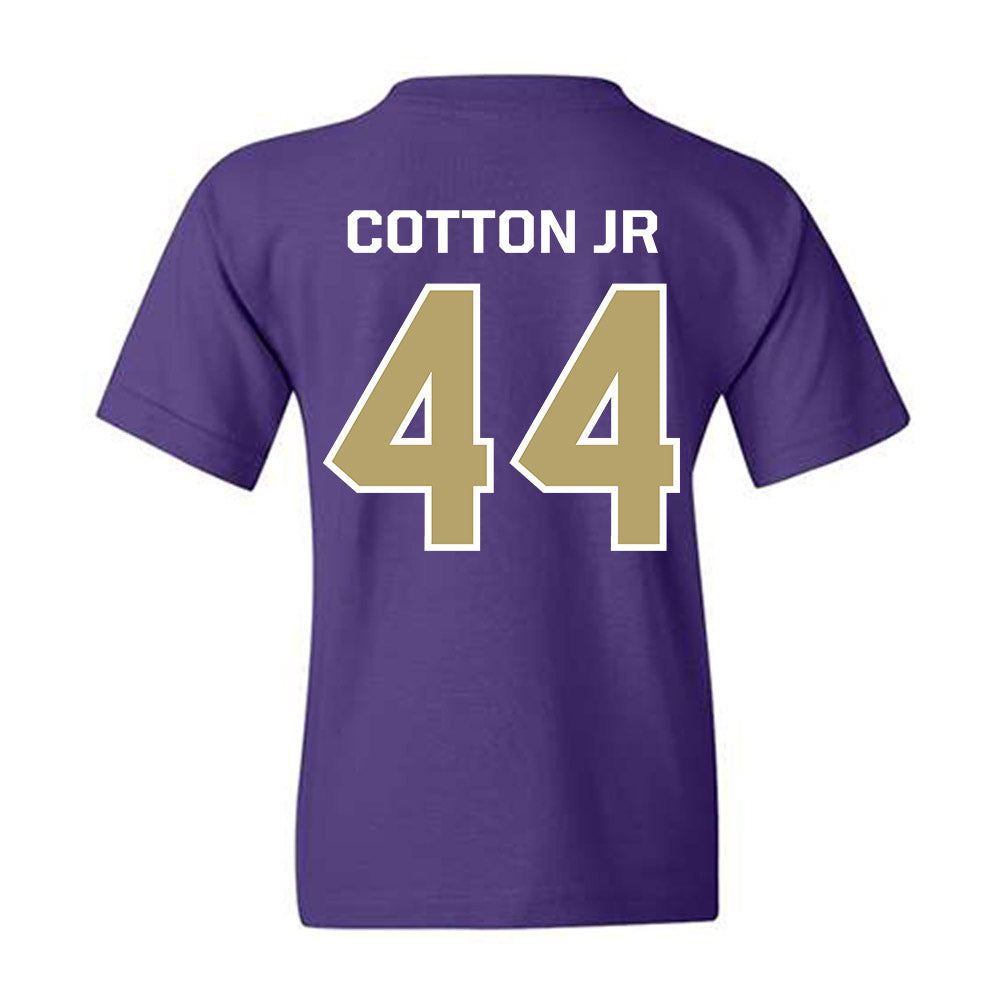 JMU - NCAA Football : DJ Cotton Jr - Classic Shersey Youth T-Shirt-1