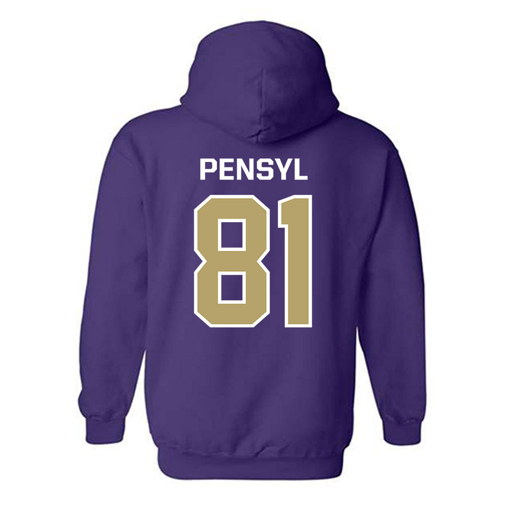 JMU - NCAA Football : Chase Pensyl - Classic Shersey Hooded Sweatshirt-1