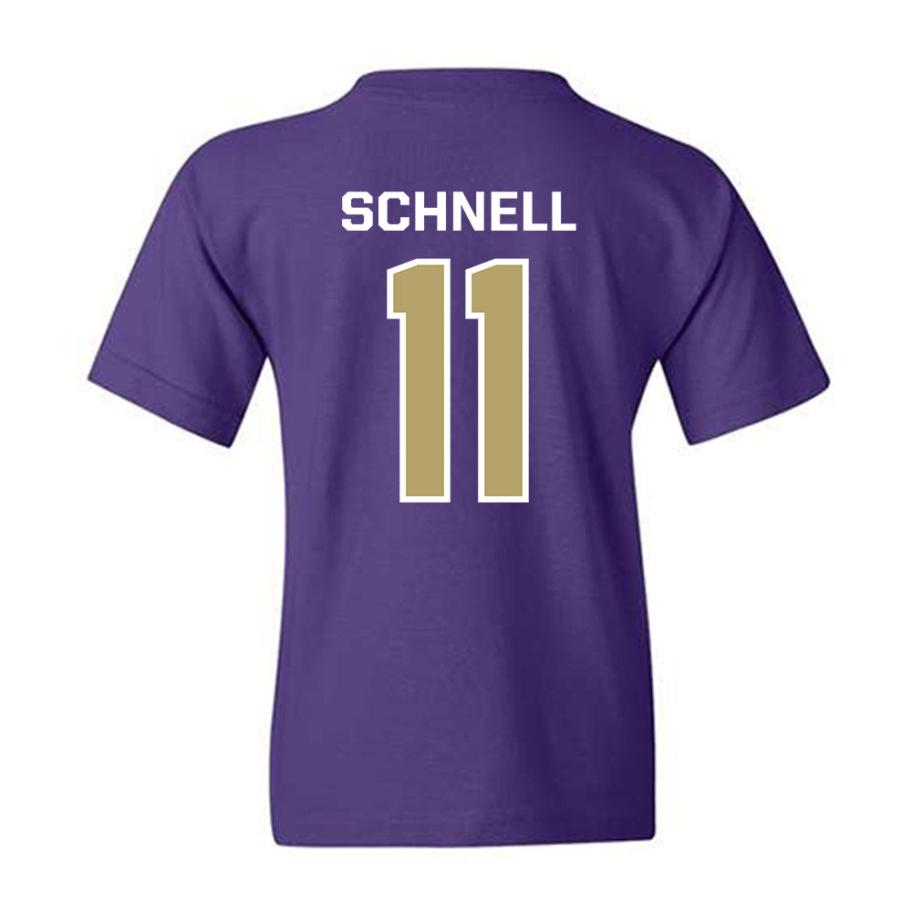 JMU - NCAA Women's Volleyball : Sarah Schnell - Classic Shersey Youth T-Shirt-1