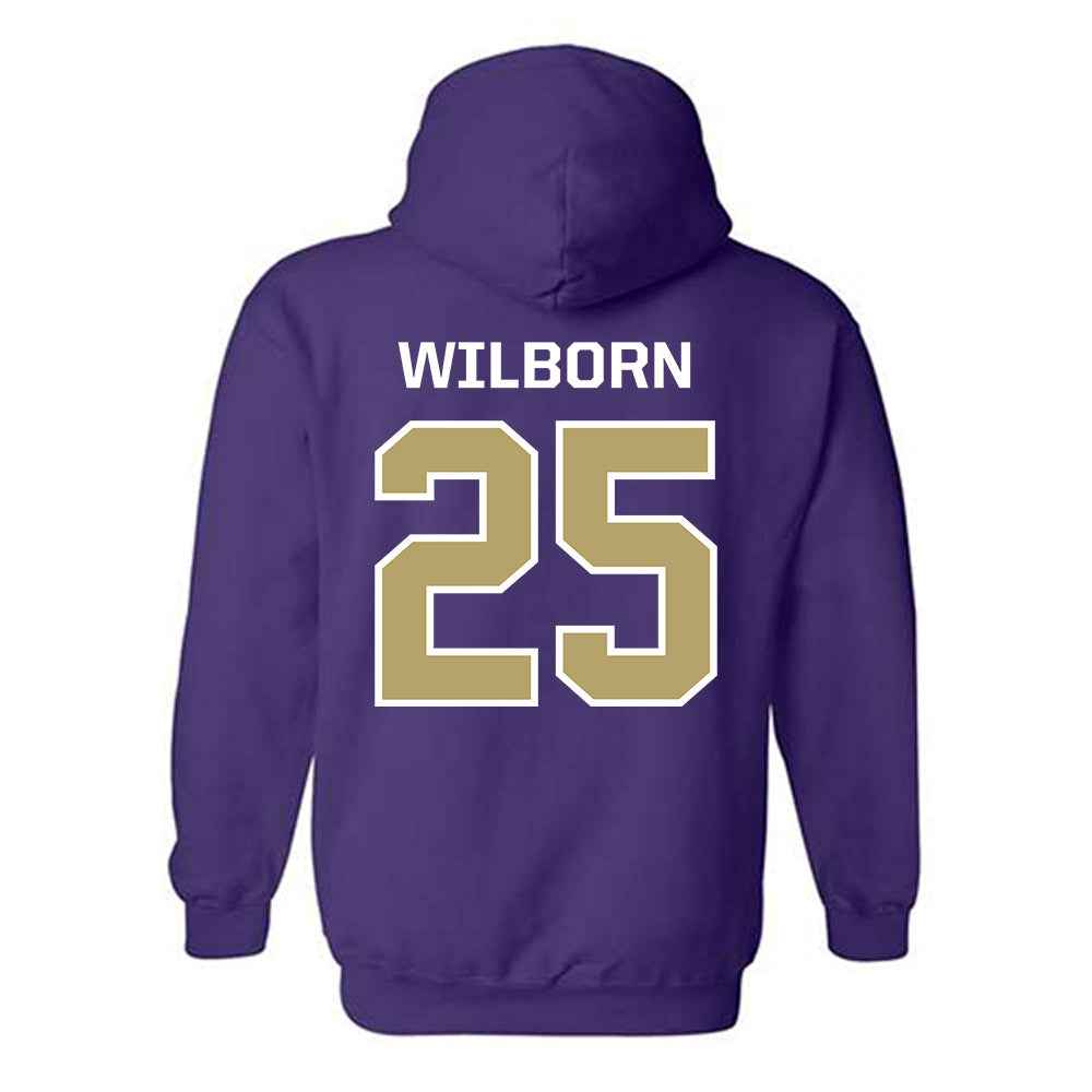 JMU - NCAA Men's Basketball : Eli Wilborn - Classic Shersey Hooded Sweatshirt-1