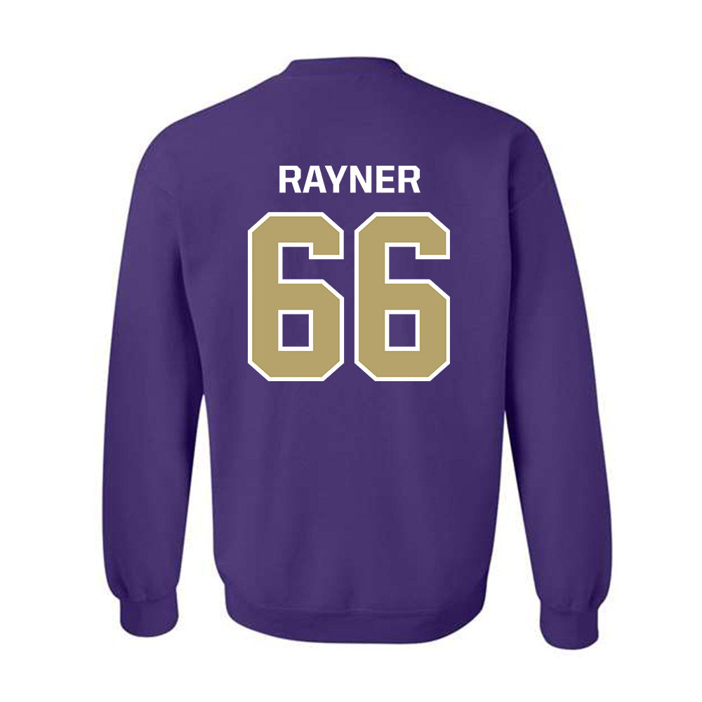 JMU - NCAA Football : JD Rayner - Classic Shersey Crewneck Sweatshirt-1