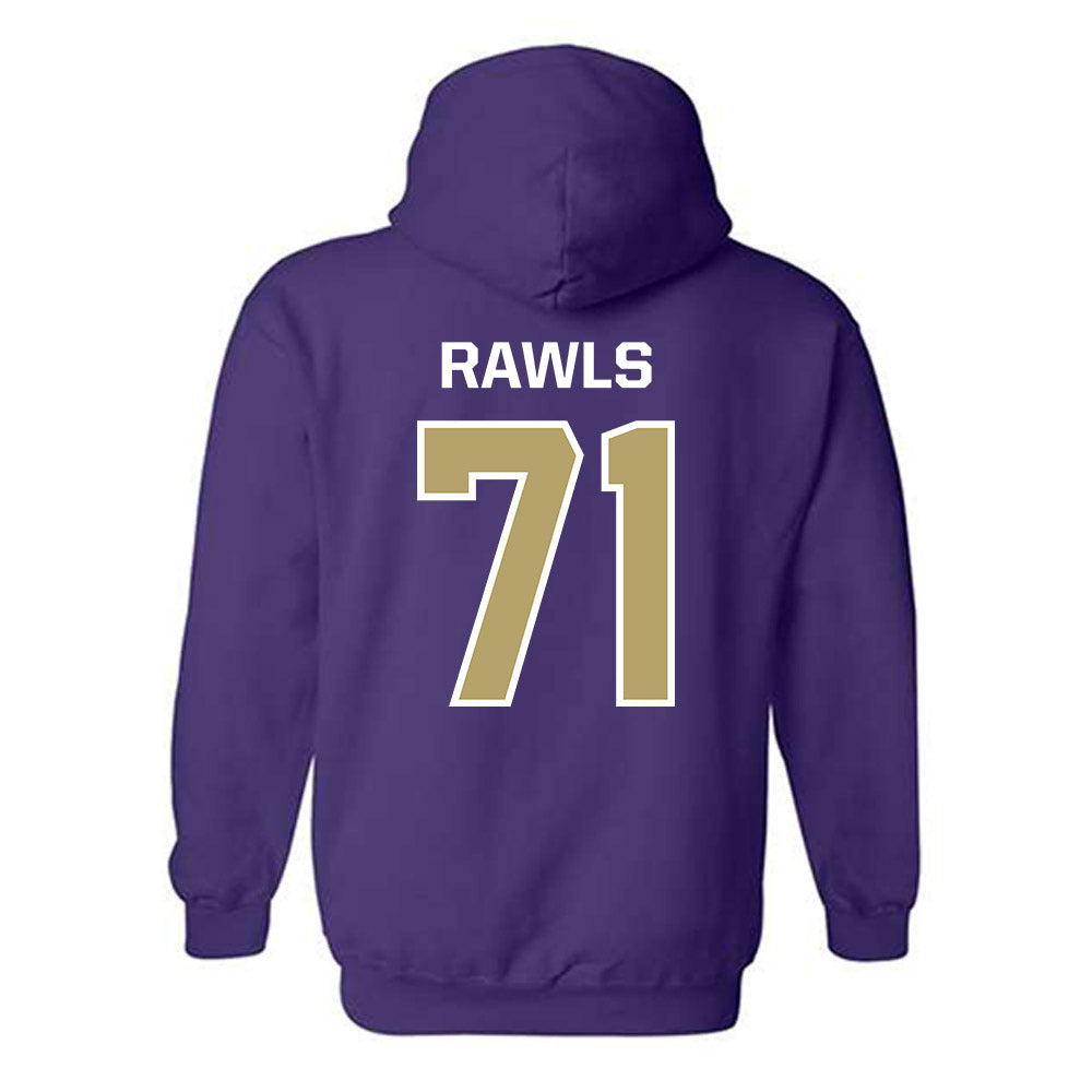JMU - NCAA Football : Deacon Rawls - Classic Shersey Hooded Sweatshirt-1