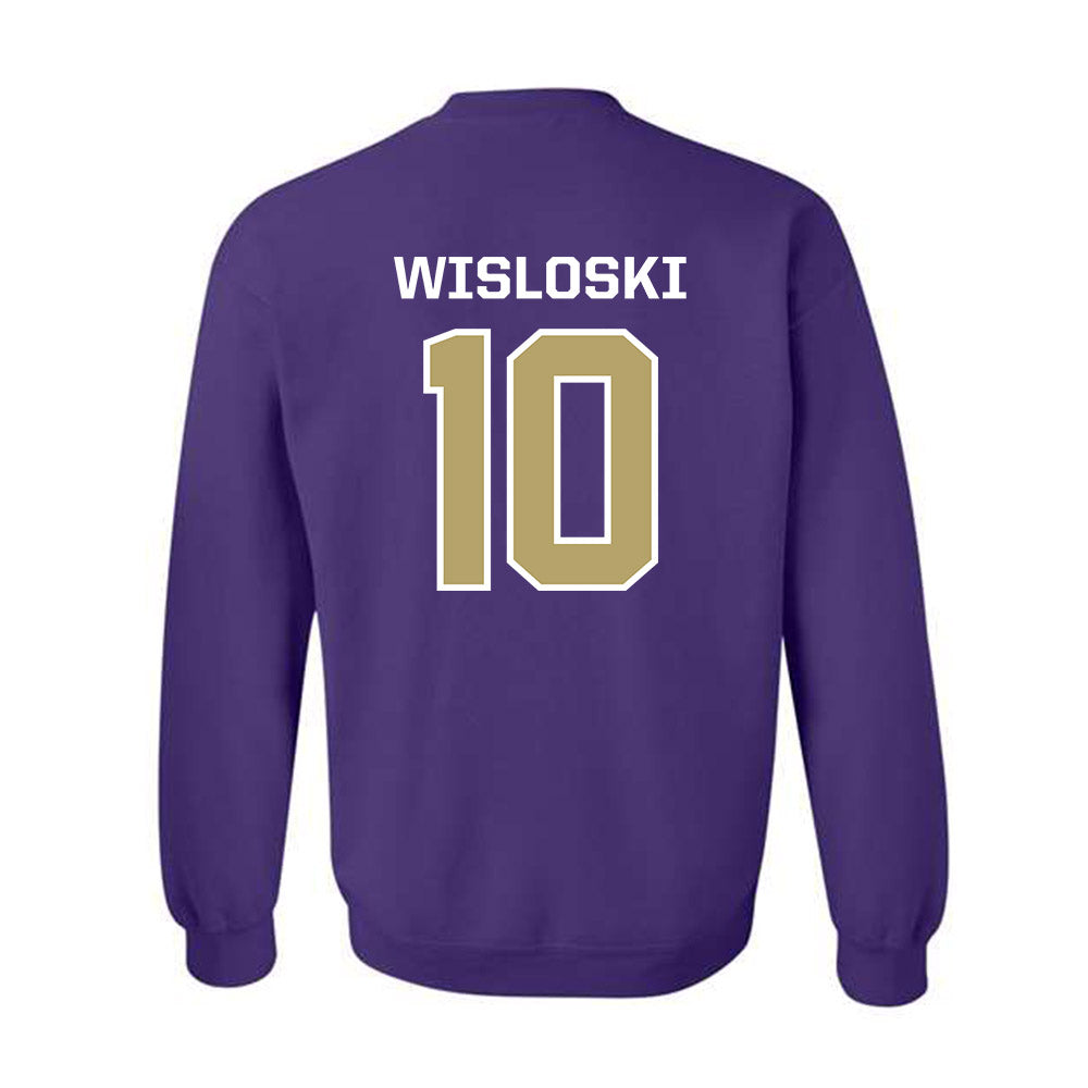 JMU - NCAA Football : Braeden Wisloski - Classic Shersey Crewneck Sweatshirt-1