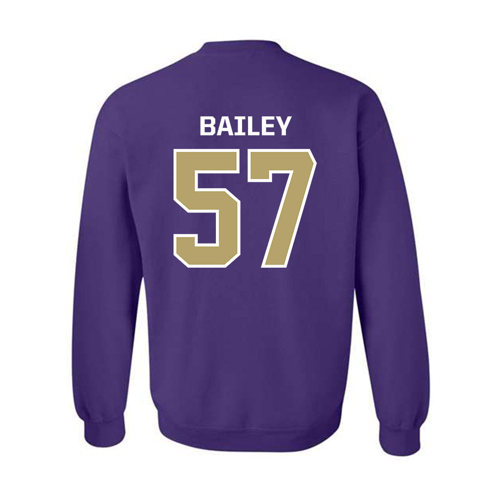 JMU - NCAA Football : Jacob Bailey - Classic Shersey Crewneck Sweatshirt-1
