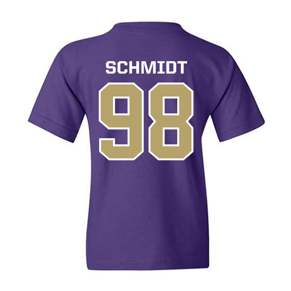 JMU - NCAA Football : Turner Schmidt - Classic Shersey Youth T-Shirt-1