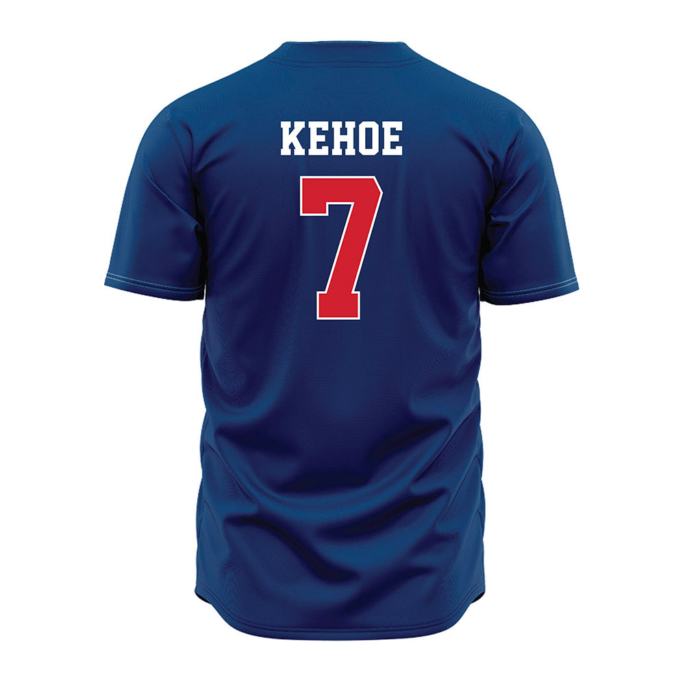 Radford - NCAA Baseball : Tyler Kehoe - Blue Jersey-1