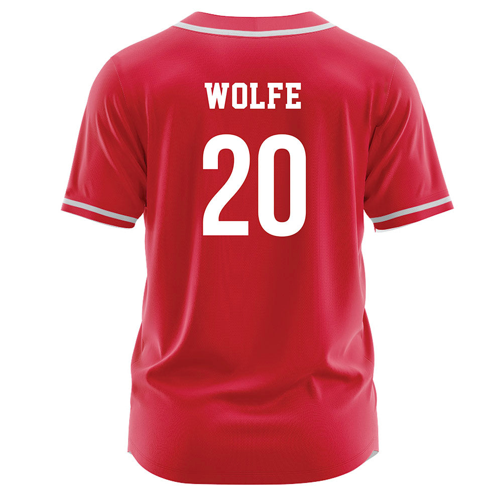 Radford - NCAA Softball : Amber Wolfe - Red Jersey