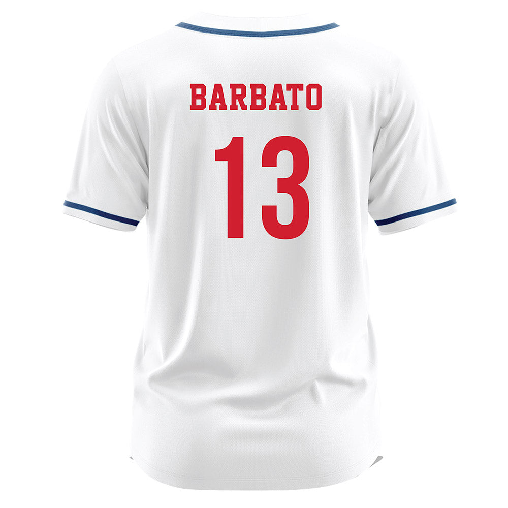 Radford - NCAA Softball : Cassi Barbato - White Jersey