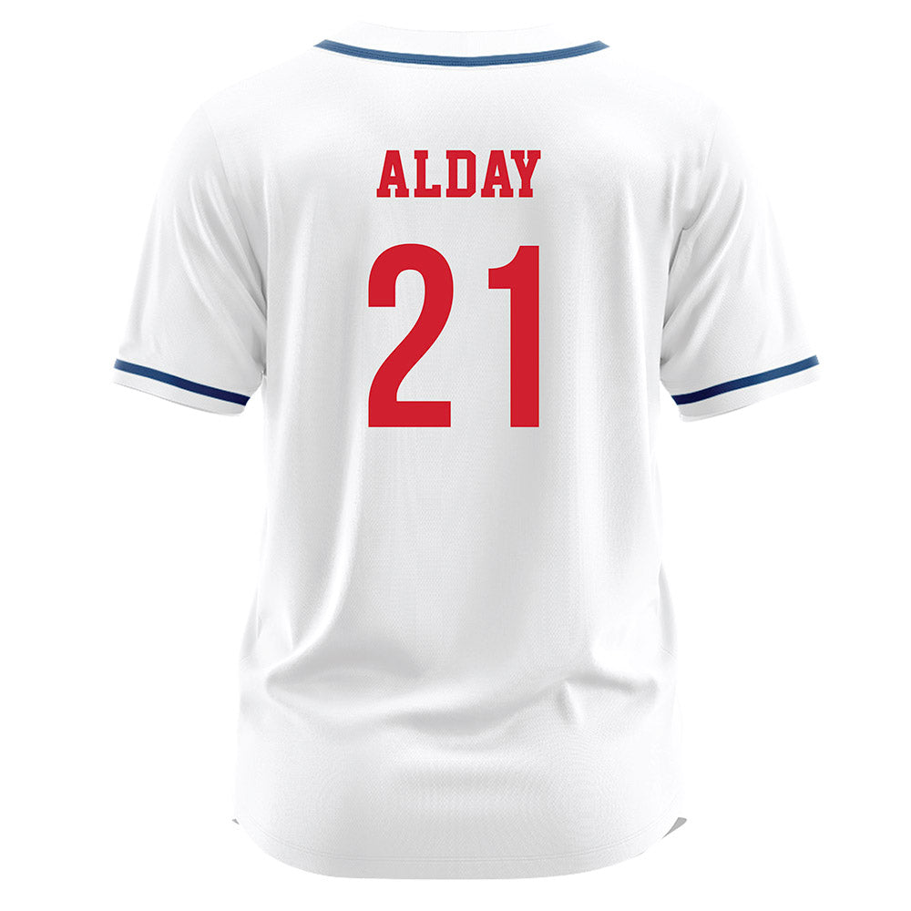 Radford - NCAA Softball : Kara Alday - White Jersey
