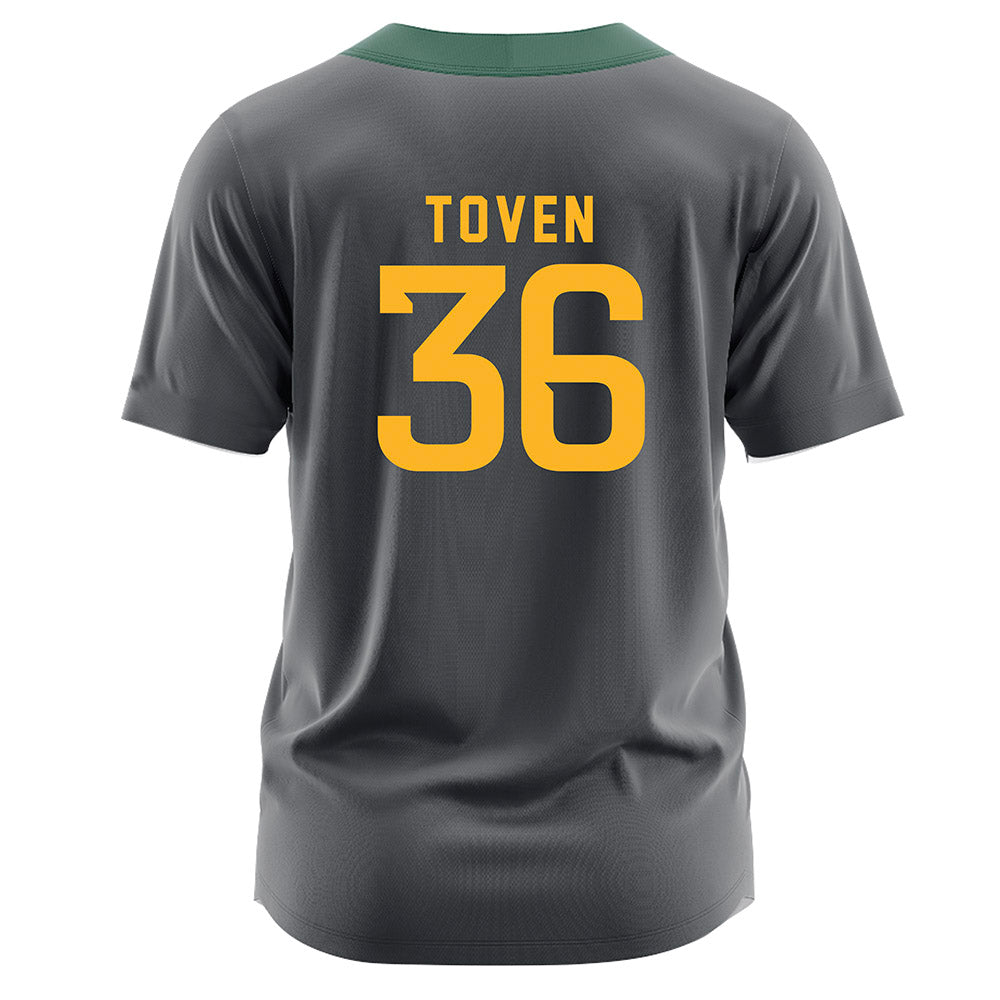 Baylor - NCAA Softball : Amber Toven - Dark Grey Jersey-1