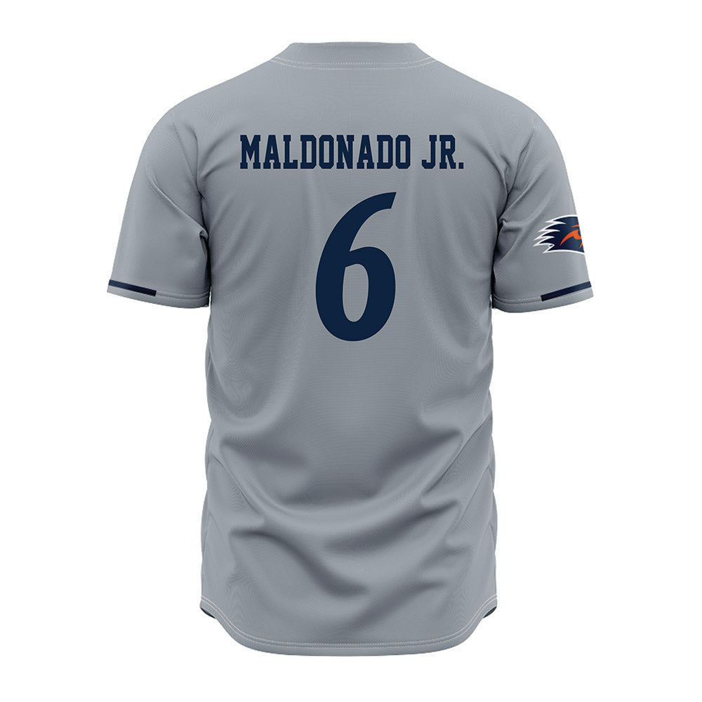 UTSA - NCAA Baseball : John Maldonado Jr. - Grey Jersey-1