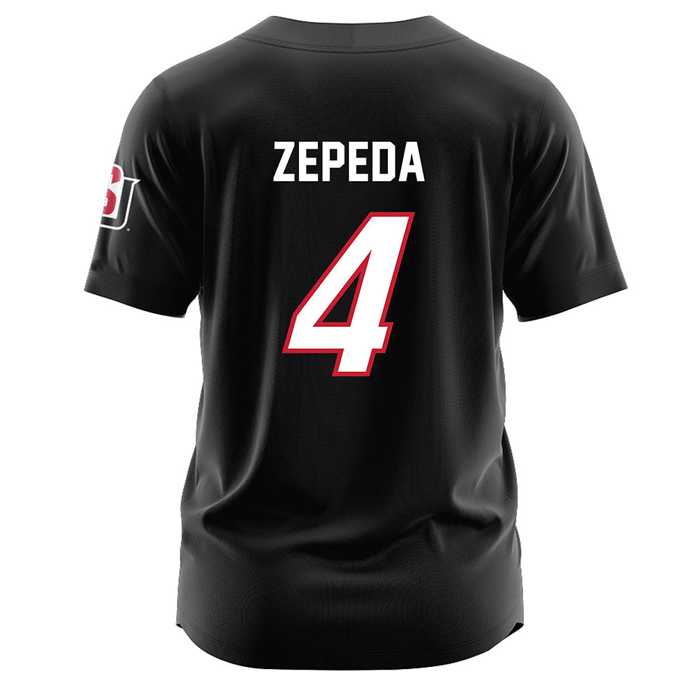 Seattle - NCAA Softball : Aurora Zepeda - Black Jersey-1