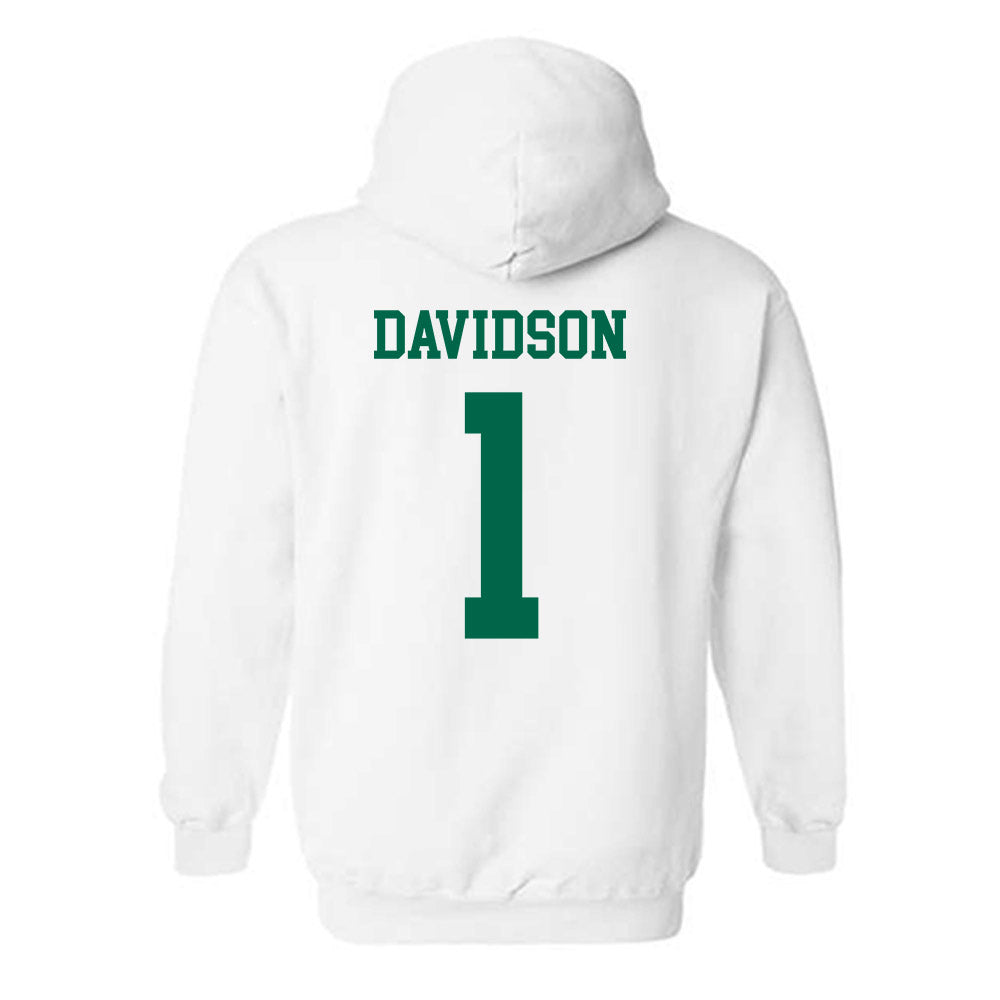 USF - NCAA Women's Basketball : Katie Davidson - Classic Shersey Hooded Sweatshirt-1