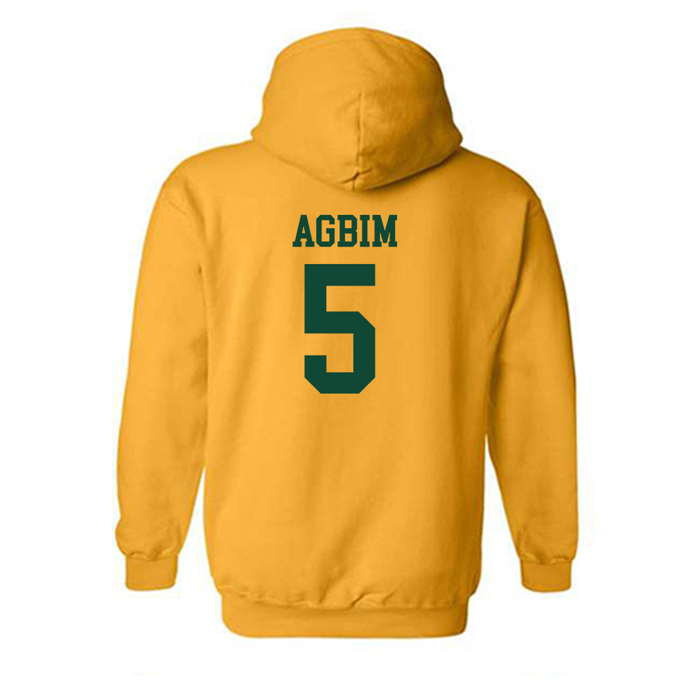Baylor - NCAA Men's Basketball : Obi Agbim - Sports Shersey Hooded Sweatshirt-1