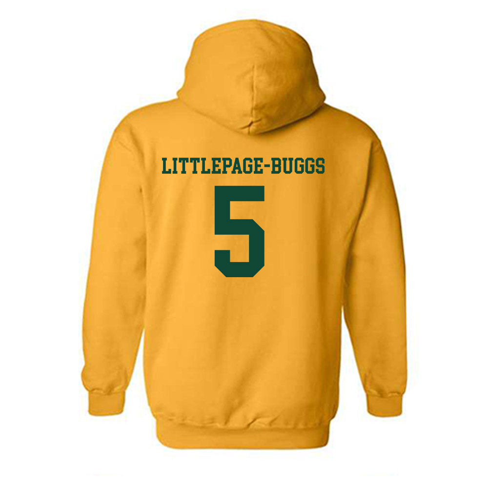 Baylor - NCAA Women's Basketball : Darianna Littlepage-Buggs - Sports Shersey Hooded Sweatshirt