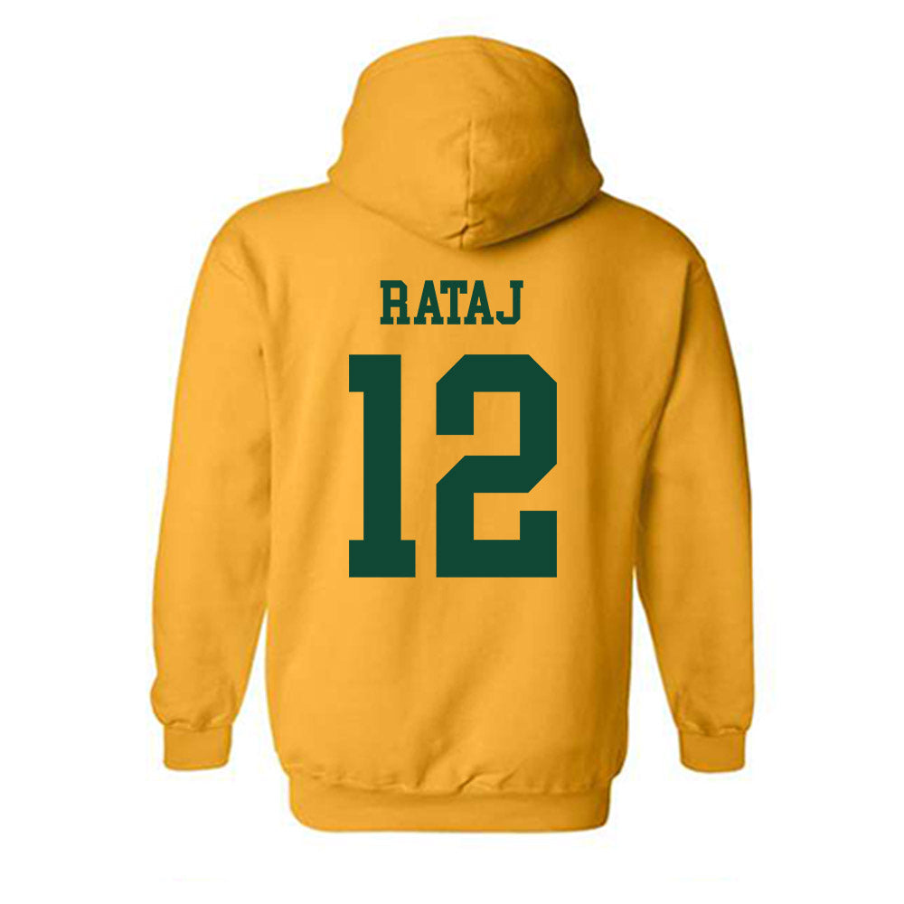 Baylor - NCAA Men's Basketball : Michael Rataj - Classic Shersey Hooded Sweatshirt-1