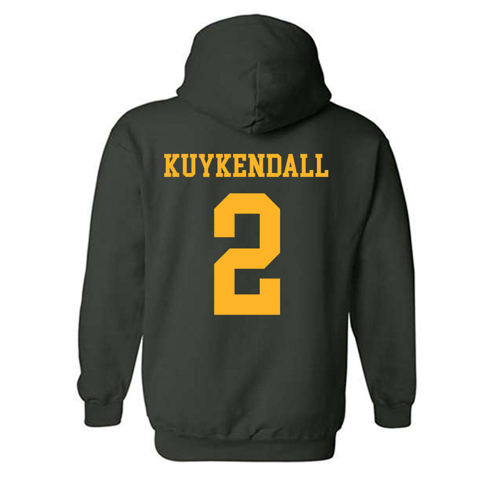 Baylor - NCAA Men's Basketball : Will Kuykendall - Classic Shersey Hooded Sweatshirt-1