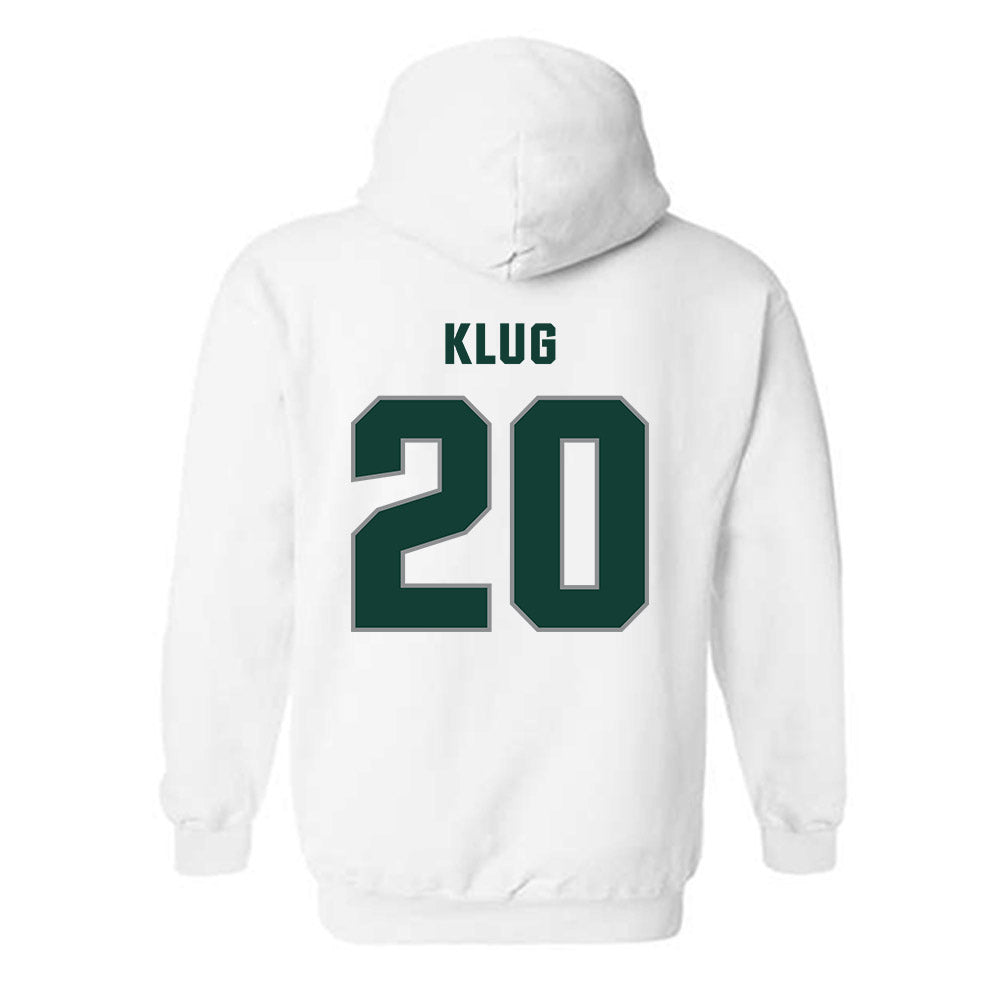 Michigan State - NCAA Baseball : Josh Klug - Hooded Sweatshirt-1