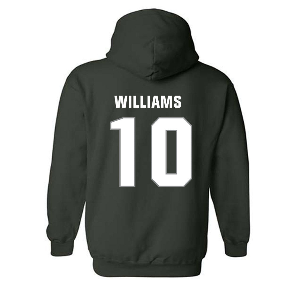 Michigan State - NCAA Baseball : Nicklas Williams - Hooded Sweatshirt Classic Shersey