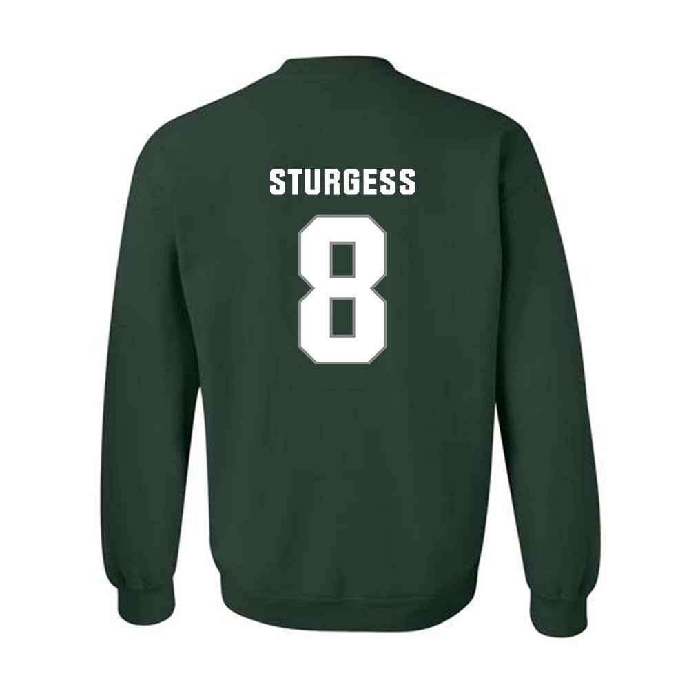 Michigan State - NCAA Baseball : Isaac Sturgess - Crewneck Sweatshirt-1