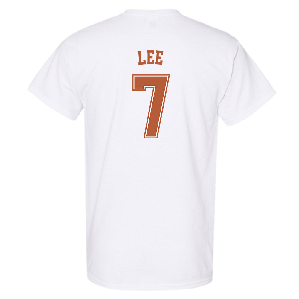 Texas - NCAA Women's Basketball : Jordan Lee - Sports Shersey T-Shirt-1