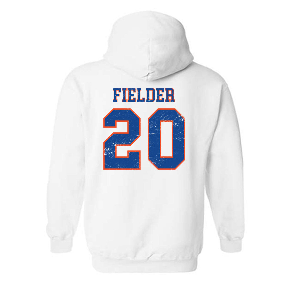 Boise State - NCAA Men's Basketball : Drew Fielder - Sport Shersey Hooded Sweatshirt-1