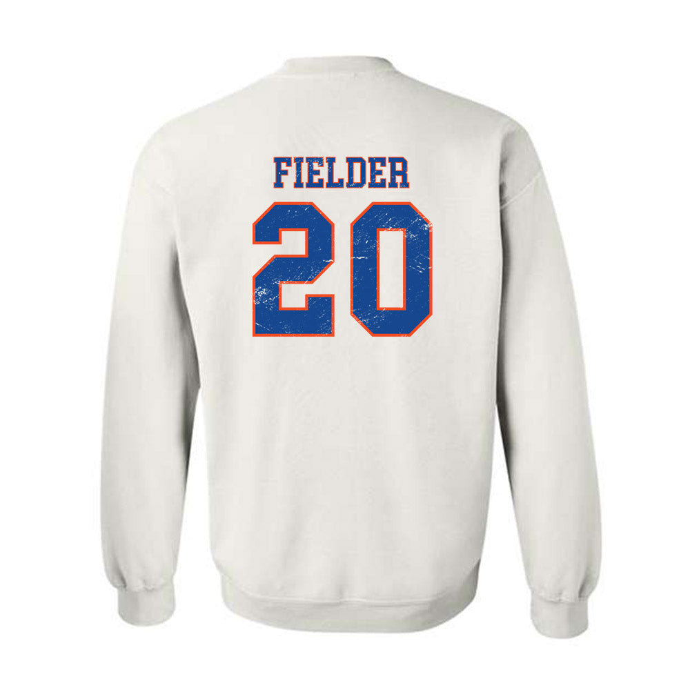 Boise State - NCAA Men's Basketball : Drew Fielder - Sport Shersey Crewneck Sweatshirt-1