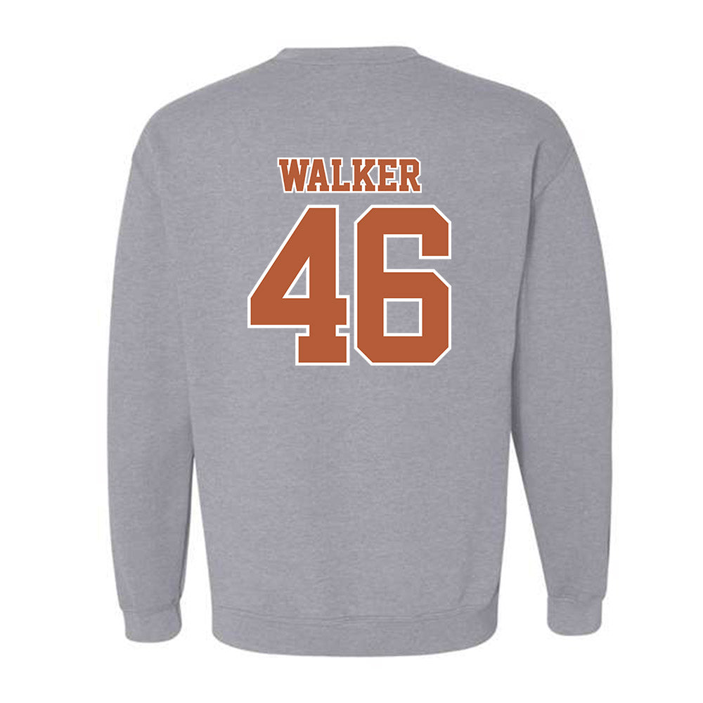 Texas - NCAA Baseball : Ethan Walker - Sports Shersey Crewneck Sweatshirt-1