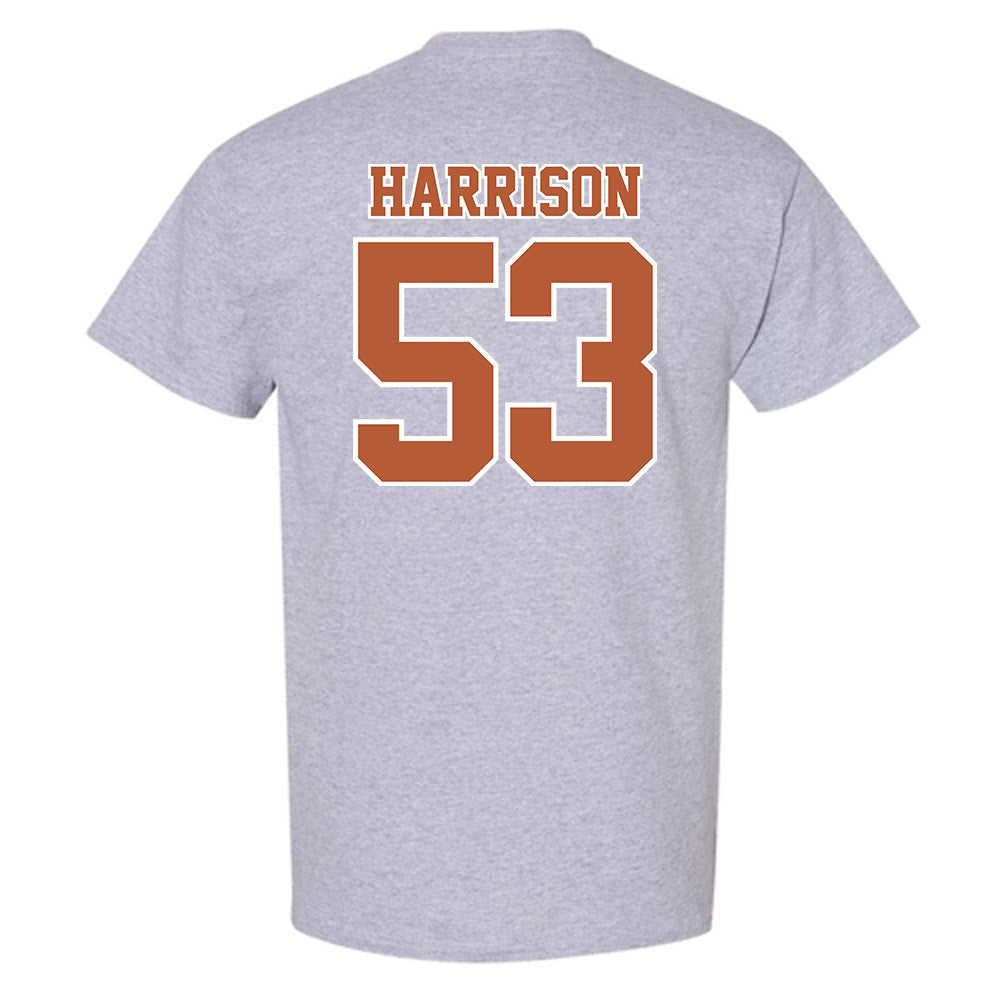 Texas - NCAA Baseball : Luke Harrison - T-Shirt Sports Shersey
