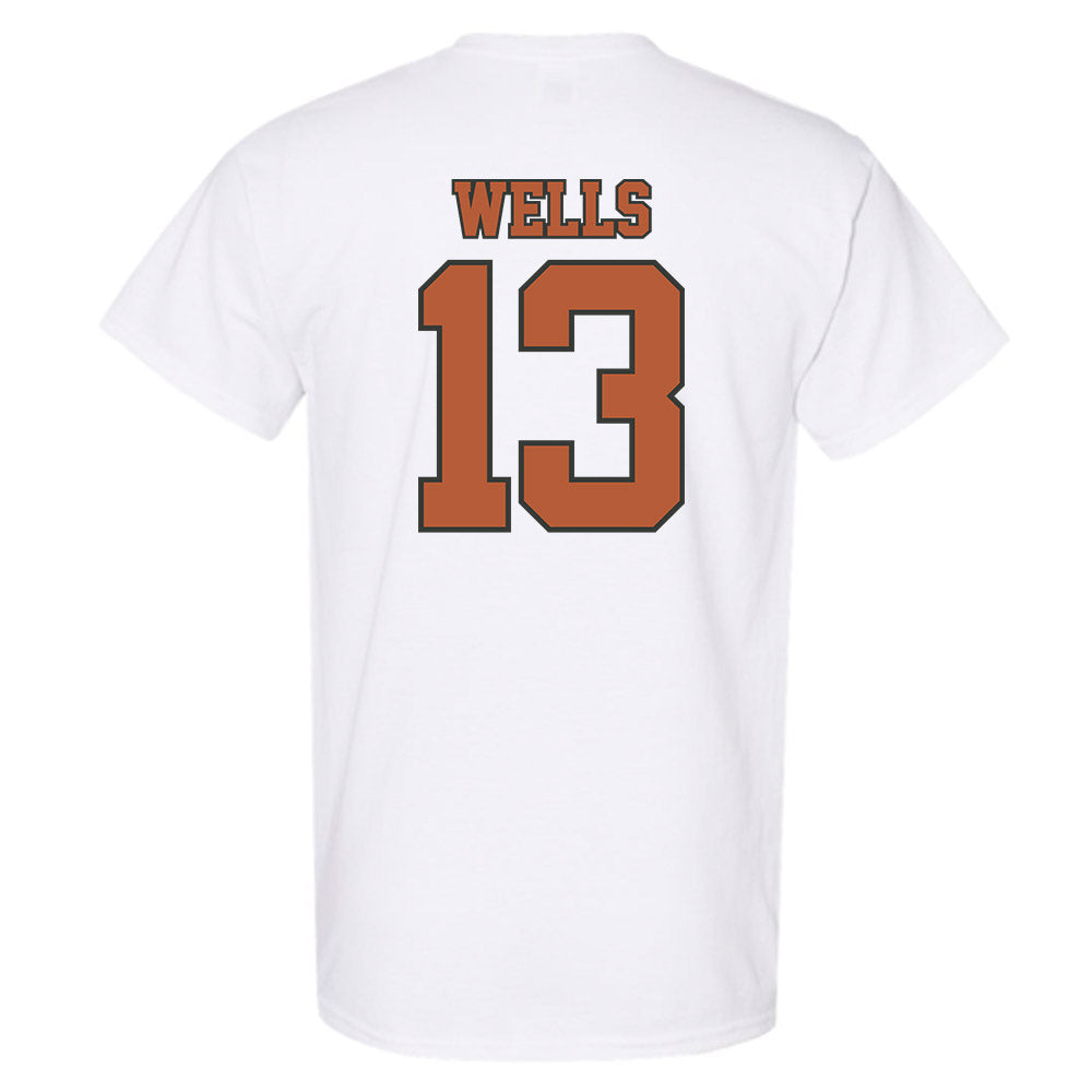 Texas - NCAA Softball : Hannah Wells - Sports Shersey T-Shirt-1