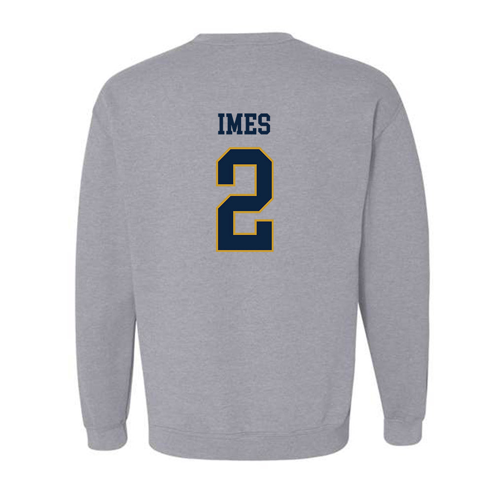 Notre Dame - NCAA Men's Basketball : Logan Imes - Sports Shersey Crewneck Sweatshirt-1