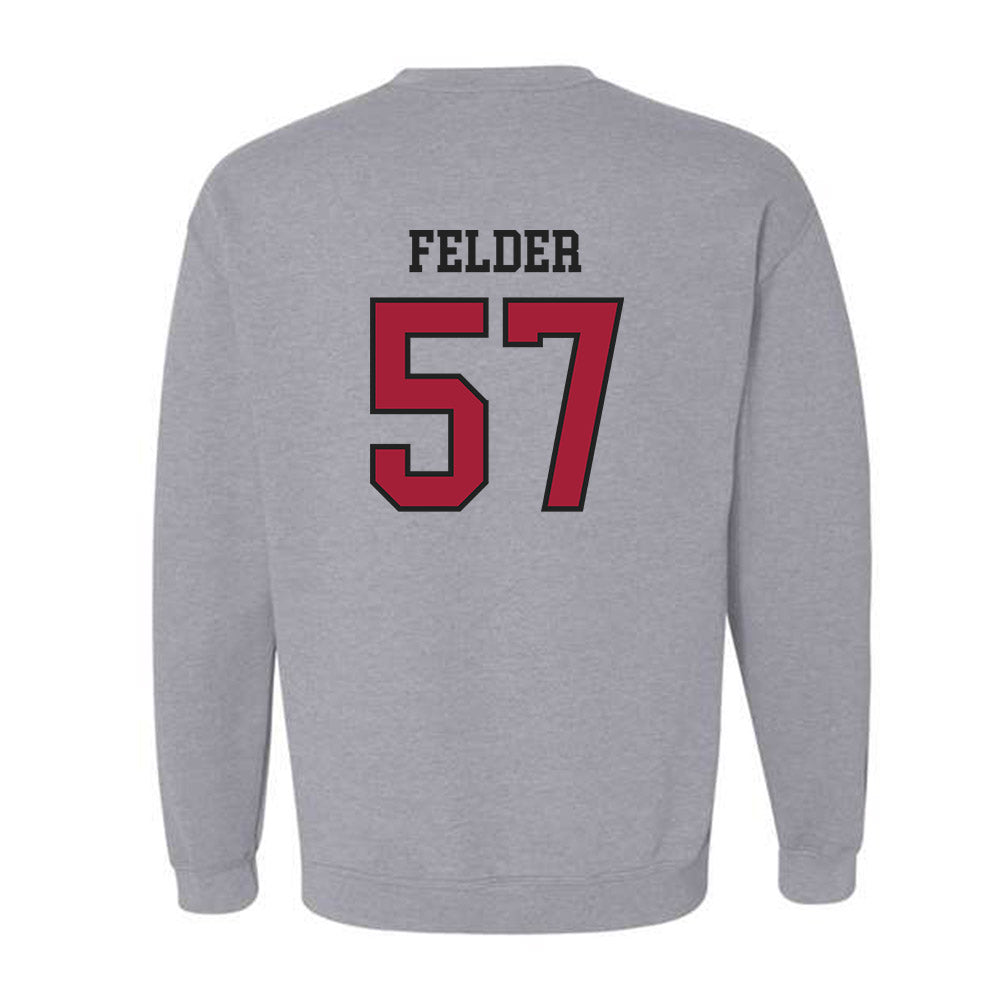 Arkansas - NCAA Baseball : Ross Felder - Sports Shersey Crewneck Sweatshirt-1