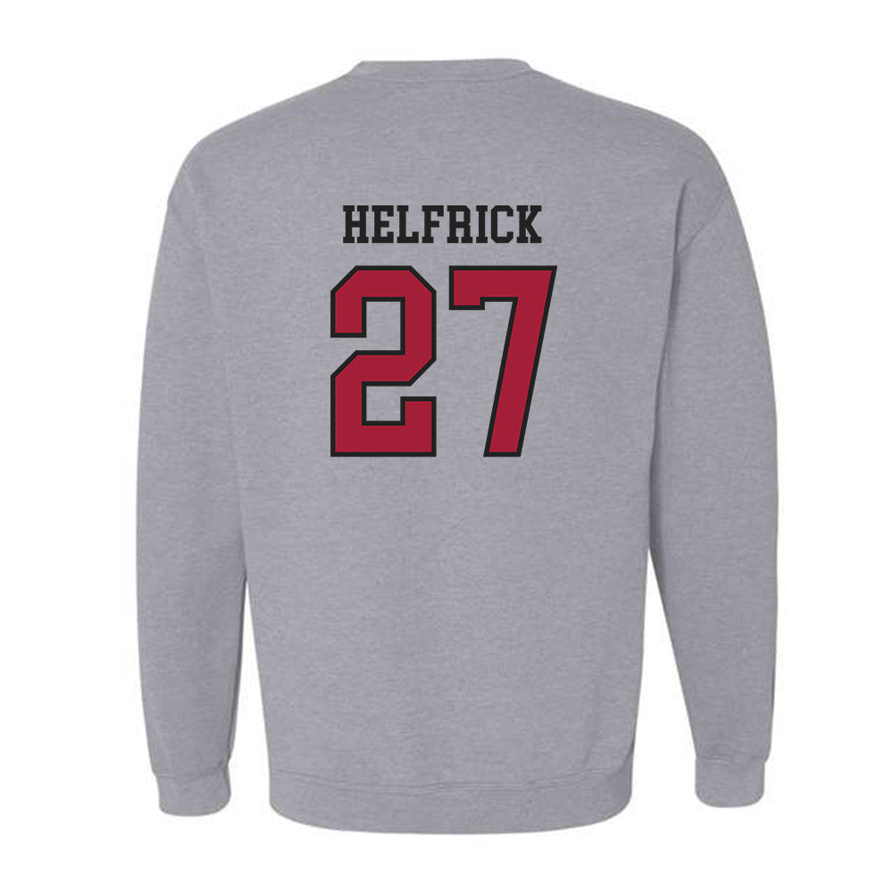 Arkansas - NCAA Baseball : Ryder Helfrick - Crewneck Sweatshirt Sports Shersey