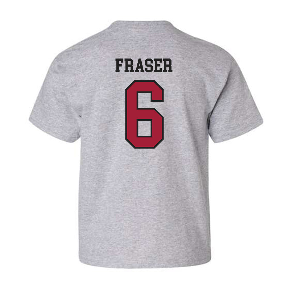 Arkansas - NCAA Baseball : Gabe Fraser - Sports Shersey Youth T-Shirt