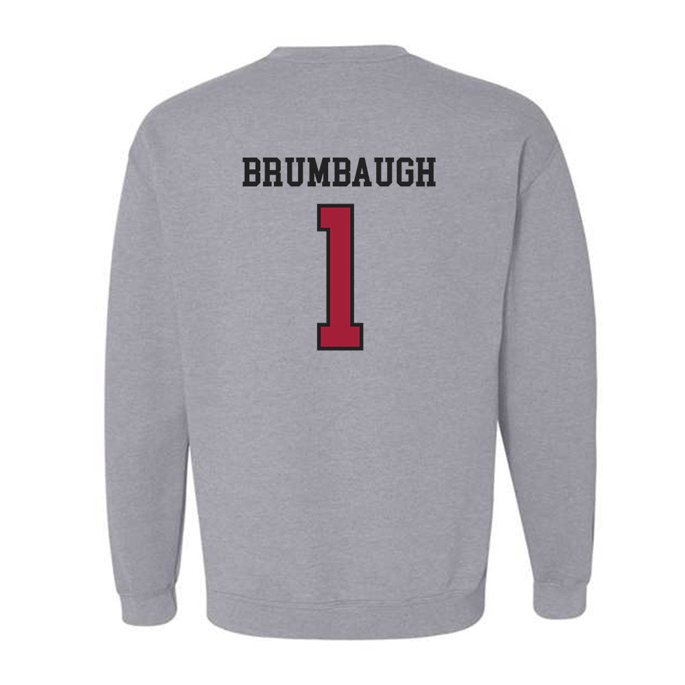 Arkansas - NCAA Baseball : Carson Brumbaugh - Sports Shersey Crewneck Sweatshirt-1