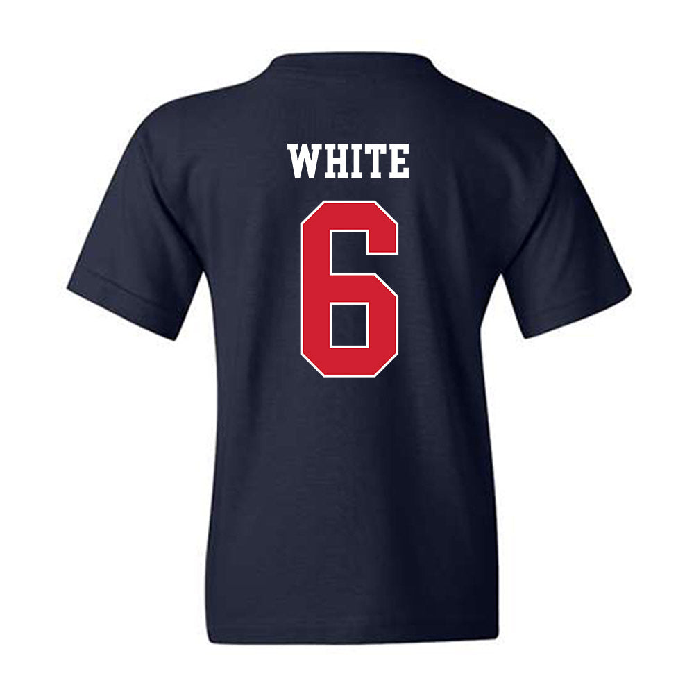 Gonzaga - NCAA Baseball : Landon White - Sports Shersey Youth T-Shirt-1
