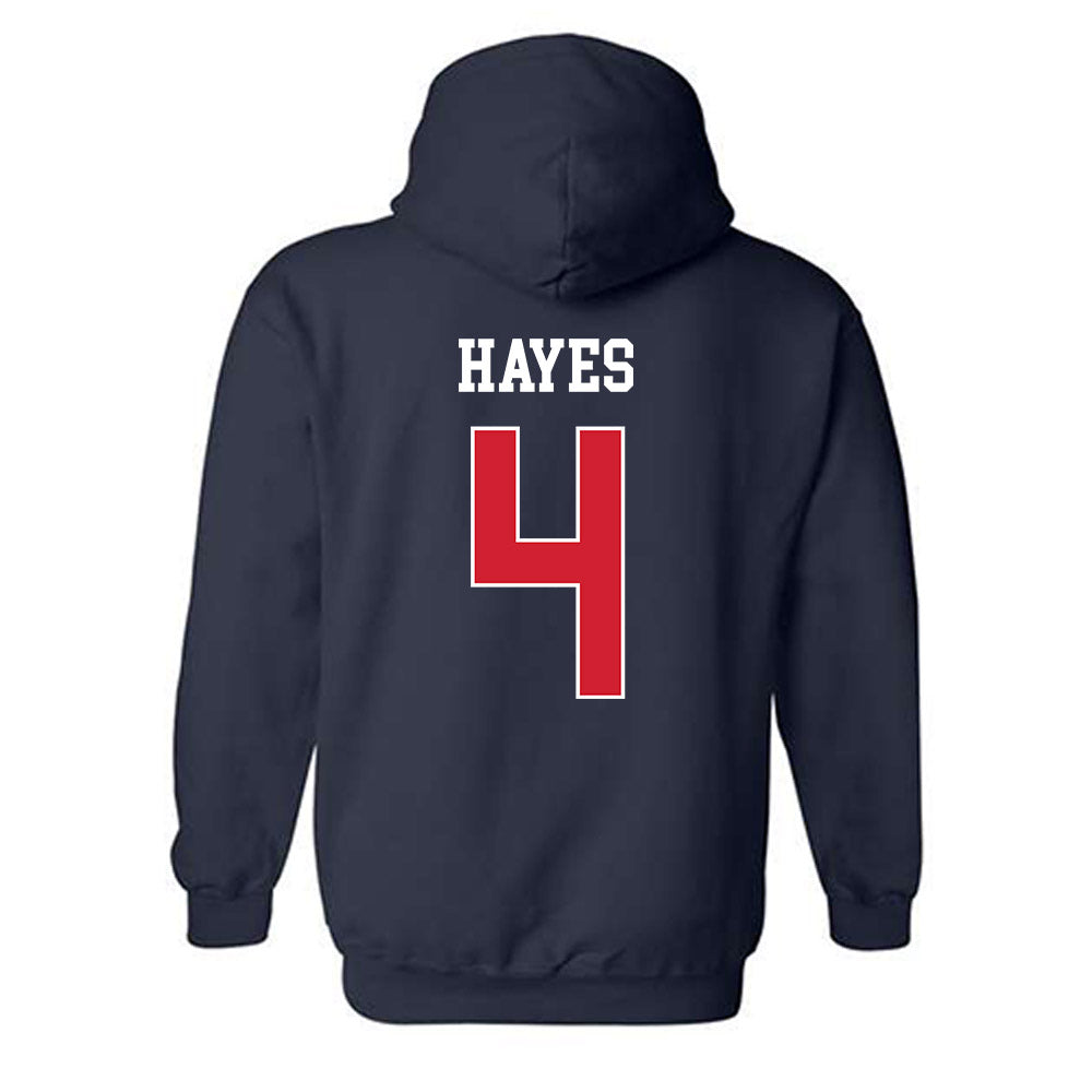 Gonzaga - NCAA Baseball : Mike Hayes - Sports Shersey Hooded Sweatshirt-1