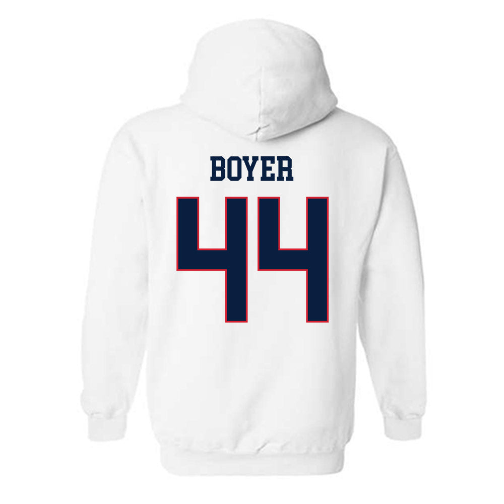 Gonzaga - NCAA Baseball : Carson Boyer - Sports Shersey Hooded Sweatshirt-1