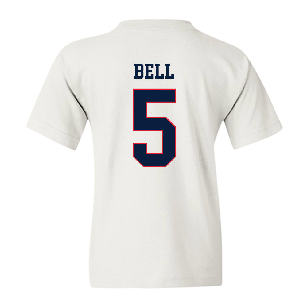 Gonzaga - NCAA Baseball : Mikey Bell - Sports Shersey Youth T-Shirt-1