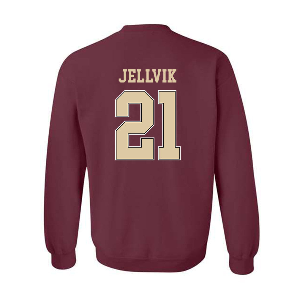 Boston College - NCAA Men's Ice Hockey : Oskar Jellvik - Sports Shersey Crewneck Sweatshirt