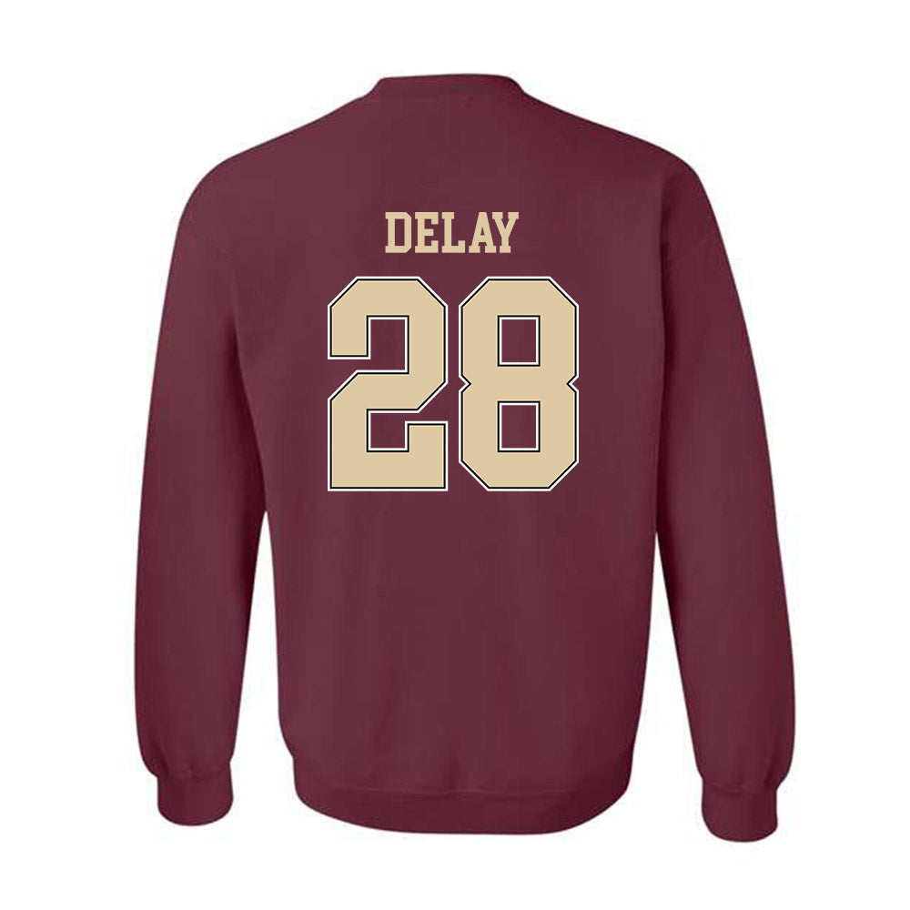 Boston College - NCAA Men's Ice Hockey : Tim Delay - Sports Shersey Crewneck Sweatshirt
