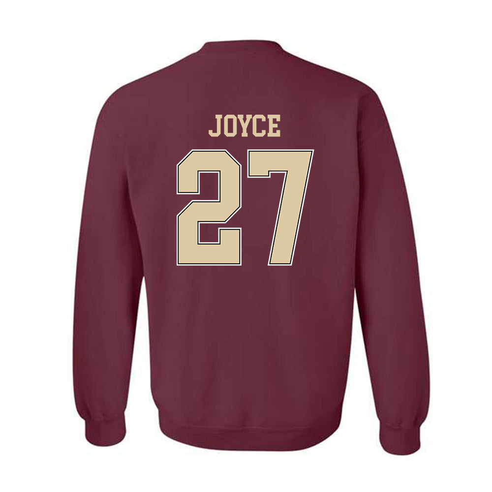 Boston College - NCAA Men's Ice Hockey : Nolan Joyce - Sports Shersey Crewneck Sweatshirt-1