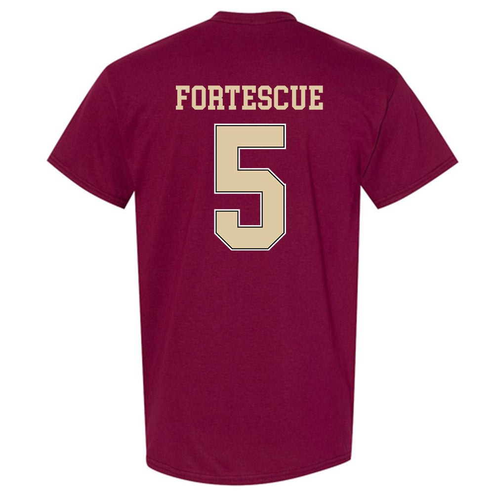 Boston College - NCAA Men's Ice Hockey : Drew Fortescue - Sports Shersey T-Shirt