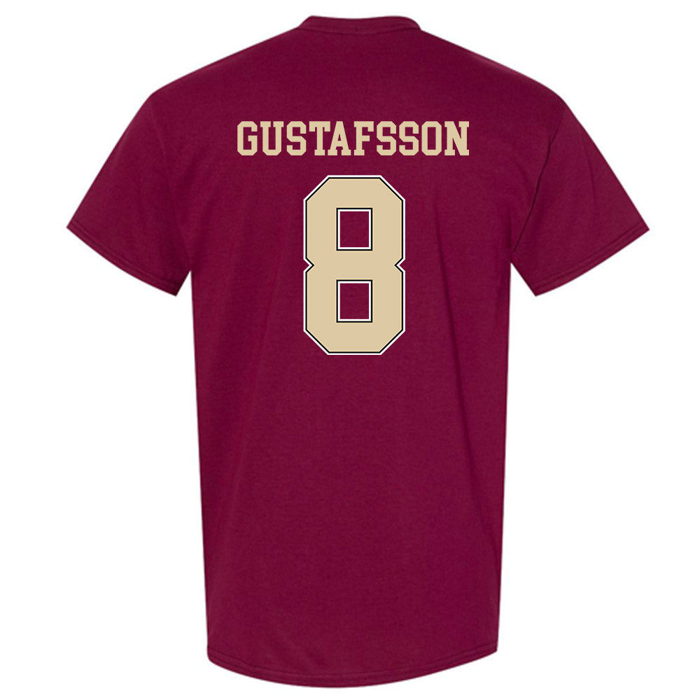 Boston College - NCAA Men's Ice Hockey : Lukas Gustafsson - Sports Shersey T-Shirt