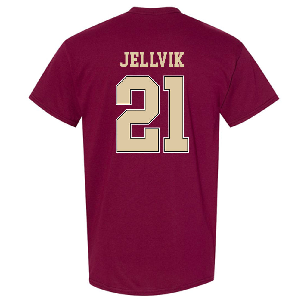 Boston College - NCAA Men's Ice Hockey : Oskar Jellvik - Sports Shersey T-Shirt